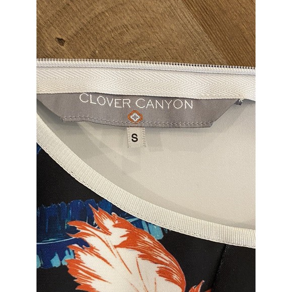 Clover Canyon Floral Bodycon Dress Size Small EUC - Picture 5 of 10